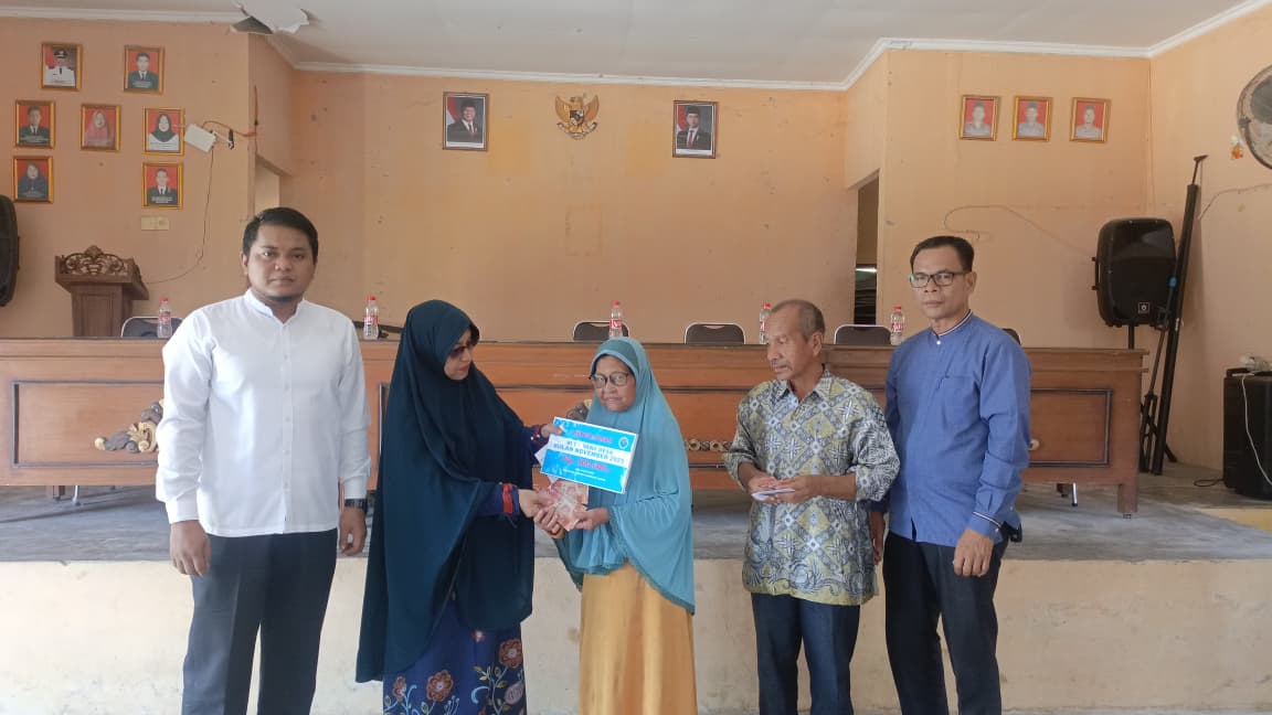 Penyaluran BLT Dana Desa Tahap Akhir TA 2025 Desa Kualu Nenas Berjalan Lancar